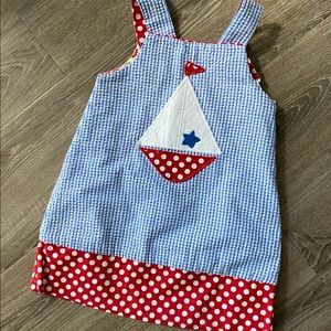 Bailey boys double sided dress